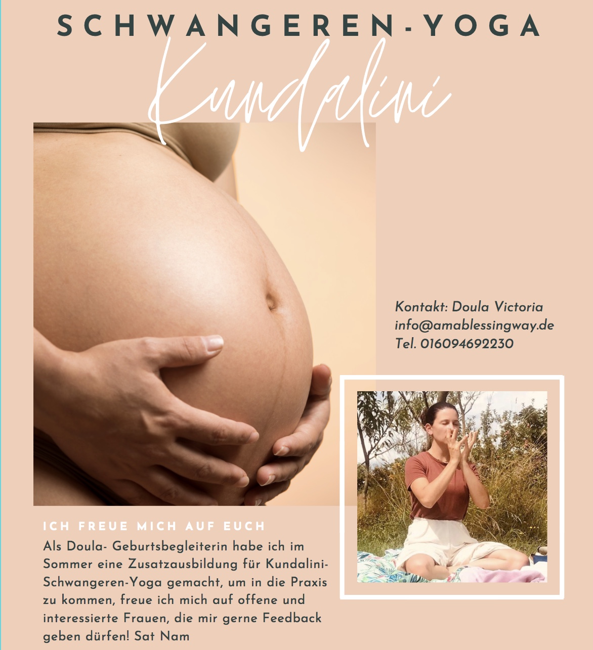 Insta Kundalini Yoga Flyer