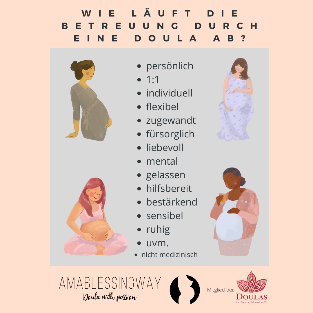 wie läuft die Betreuung durch eine Doula ab